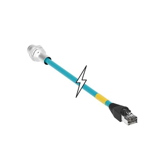 Molex 1201090003 120109 Circular, hembra y de 04 pos a RJ45, 8p4c 6.56' (2.00m)