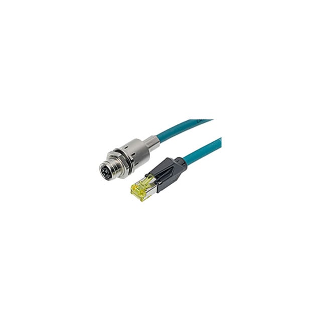 Molex 1203410756 Brad Micro-Change 120341 Circular, hembra y de 08 pos a RJ45, 8p8c 32.81' (10.00m)