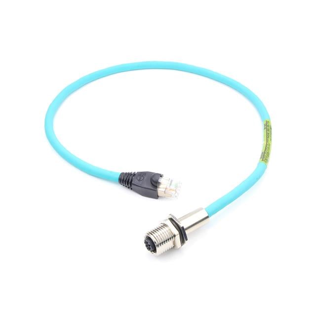 Molex 1300540045 Brad Ultra-Lock 130054 Circular, hembra y de 04 pos a RJ45, 8p4c 6.56' (2.00m)