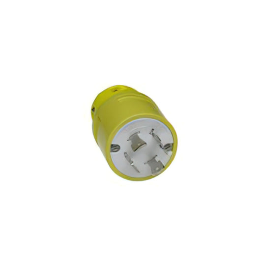 Molex 1301420039 Super-Safeway 130142 NEMA L17-30P Clavija de conexión, hojas macho 30A 600VCA, 3 fase