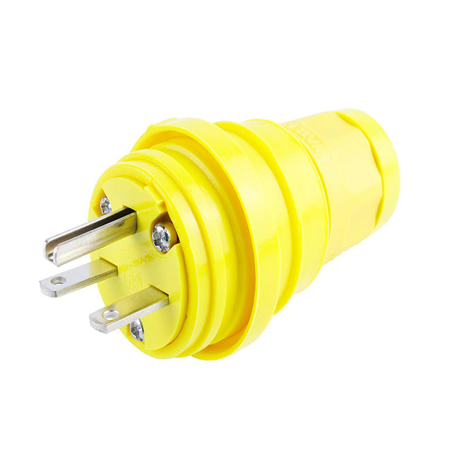 Molex 1301460044 Watertite 130146 NEMA 6-15P Clavija de conexión, hojas macho 15A 250VCA