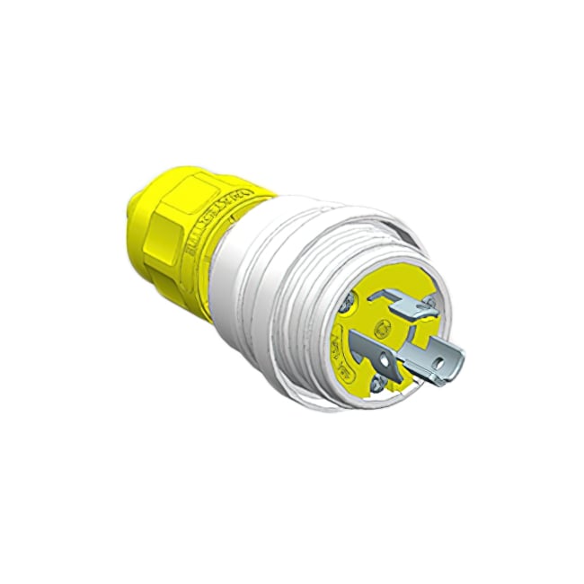 Molex 1301460084 Watertite 130146 NEMA L5-15P Clavija de conexión, hojas macho 15A 125V