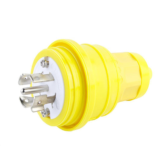 Molex 1301470033 Watertite 130147 NEMA L22-20P Clavija de conexión, hojas macho 20A 480V
