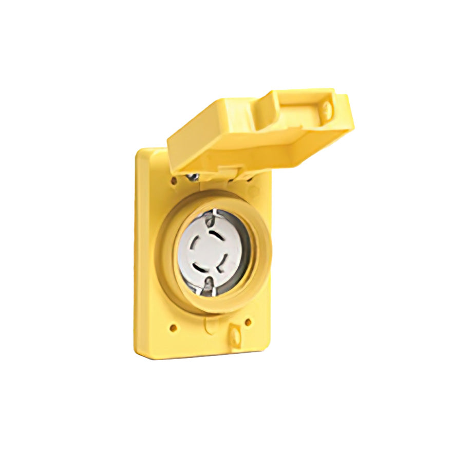 Molex 1301470174 Watertite 130147 NEMA L15-30R Receptáculo, enchufes hembra 30A 250VCA, 3 fase