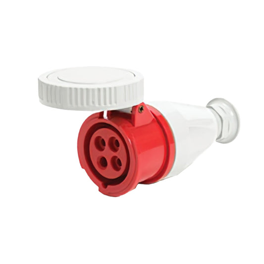 Molex 1301500108 Watertite 130150 Pin y manguito (3P4W) Receptáculo, enchufes hembra 100A 250VCA, 3 fase