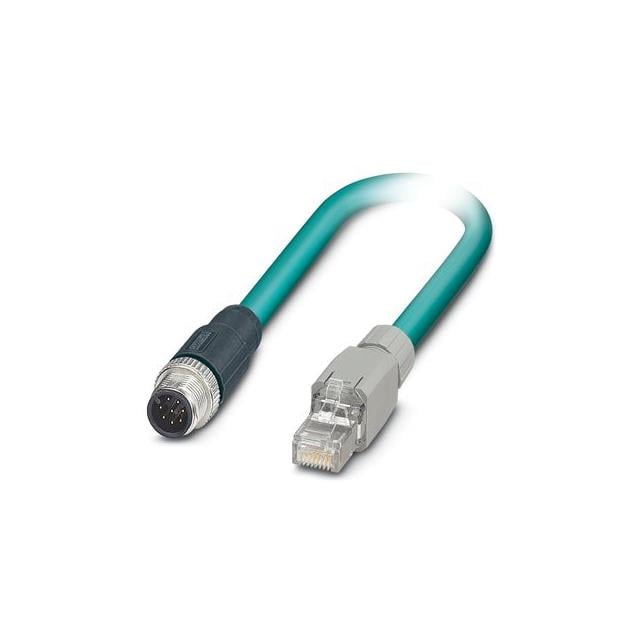 Phoenix Contact 1403654 - Circular de 08 pos macho a RJ45, 8p8c 16.40' (5.00m)