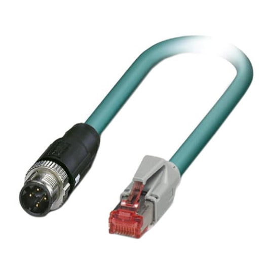 Phoenix Contact 1407360 - Circular de 04 pos macho a RJ45, 8p4c 3.28' (1.00m)