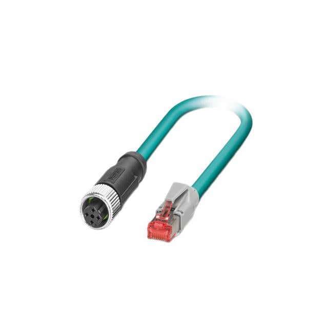 Phoenix Contact 1407387 - Circular, hembra y de 04 pos a RJ45, 8p4c 32.81' (10.00m)