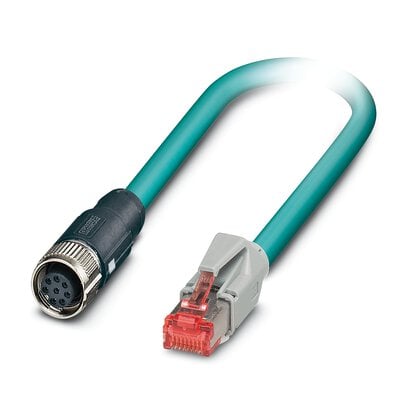 Phoenix Contact 1407443 - Circular, hembra y de 08 pos a RJ45, 8p8c 3.28' (1.00m)