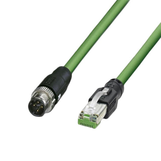 Phoenix Contact 1407500 - Circular de 04 pos macho a RJ45, 8p4c 6.56' (2.00m)
