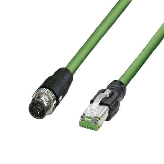 Phoenix Contact 1407502 - Circular de 04 pos macho a RJ45, 8p4c 32.81' (10.00m)