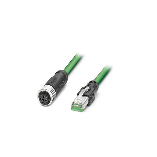 Phoenix Contact 1407533 - Circular, hembra y de 04 pos a RJ45, 8p4c 6.56' (2.00m)