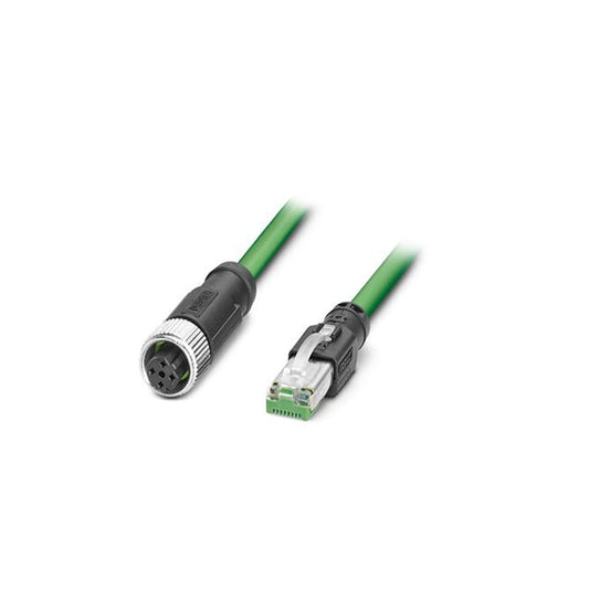 Phoenix Contact 1407533 - Circular, hembra y de 04 pos a RJ45, 8p4c 6.56' (2.00m)