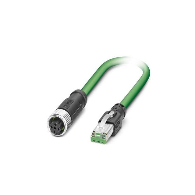 Phoenix Contact 1407535 - Circular, hembra y de 04 pos a RJ45, 8p4c 32.81' (10.00m)