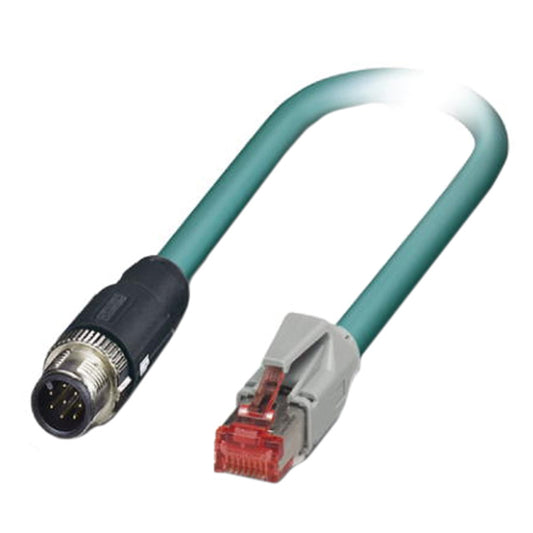 Phoenix Contact 1409863 - Circular de 08 pos macho a RJ45, 8p8c 16.40' (5.00m)