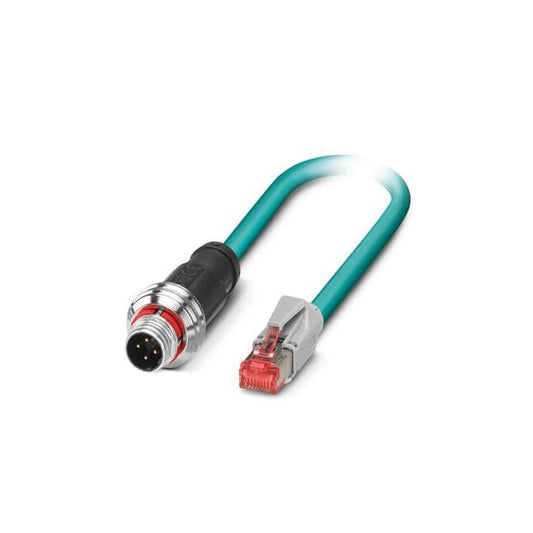 Phoenix Contact 1476024 NBC Circular de 04 pos macho a RJ45, 8p4c 6.56' (2.00m)