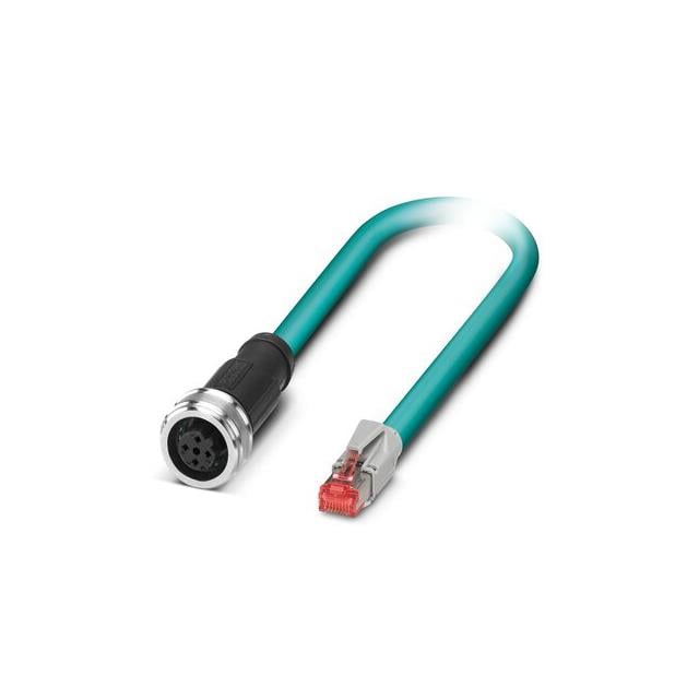 Phoenix Contact 1476032 NBC Circular, hembra y de 04 pos a RJ45, 8p4c 32.81' (10.00m)