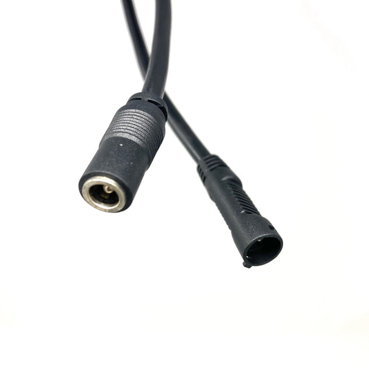 GlobTek, Inc. CMP7005M0T00(R) - Clavija tipo barril - 2.1mm DI, 5.5mm DE a conector circular 02 pos hembra 16.40' (5.00m)