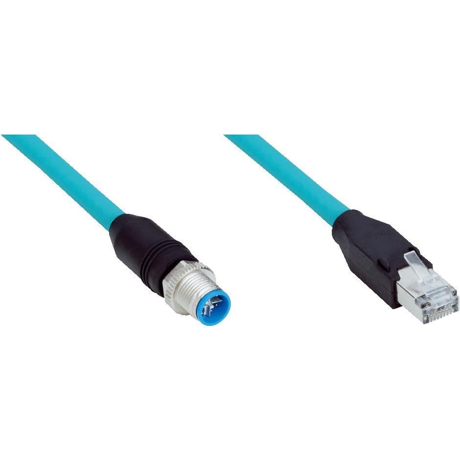SICK, Inc. 2133376 - Circular de 08 pos macho a RJ45, 8p8c 65.62' (20.00m)