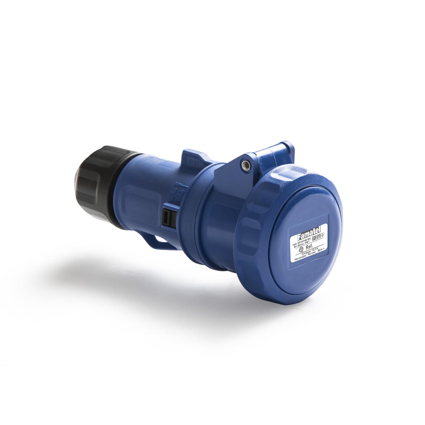Famatel USA 24204 * Pin y manguito (3P4W) Receptáculo, toma hembra 32A 200/250V