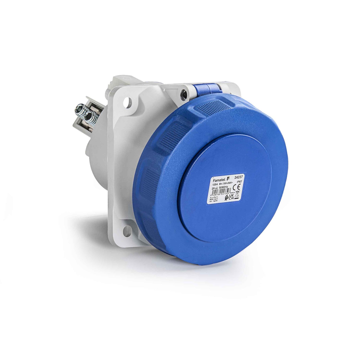 Famatel USA 24277 * Pin y manguito (4P5W) Receptáculo, toma hembra 125A 200/250V