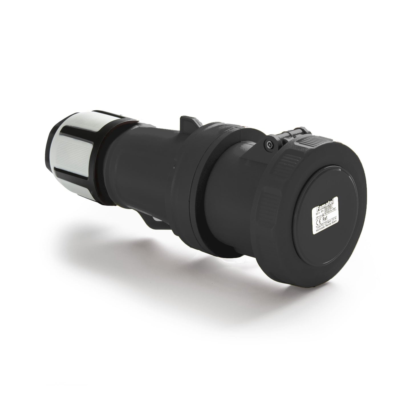 Famatel USA 24404 * Pin y manguito (3P4W) Receptáculo, toma hembra 63A 480/500V