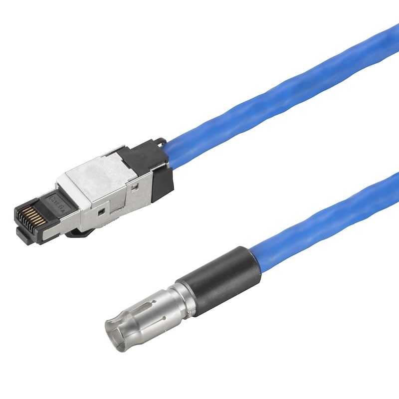Weidmüller 2451100100 - Circular, hembra y de 08 pos a RJ45, 8p8c 3.28' (1.00m)