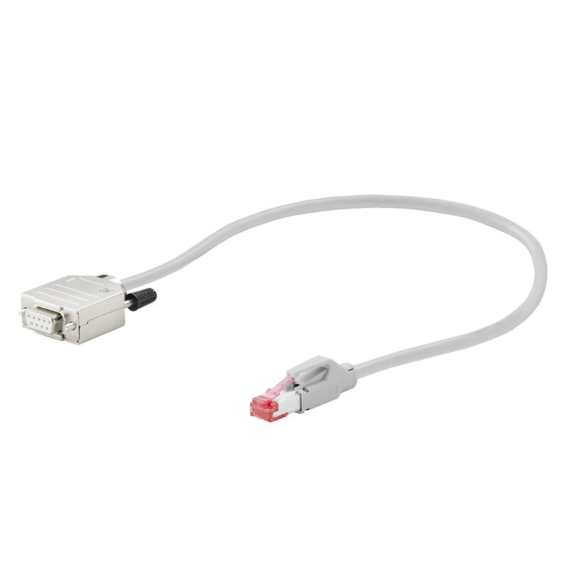 Weidmüller 2578530000 - D-Sub 09 pos hembra a RJ45, 8p8c 1.64' (500.0mm)