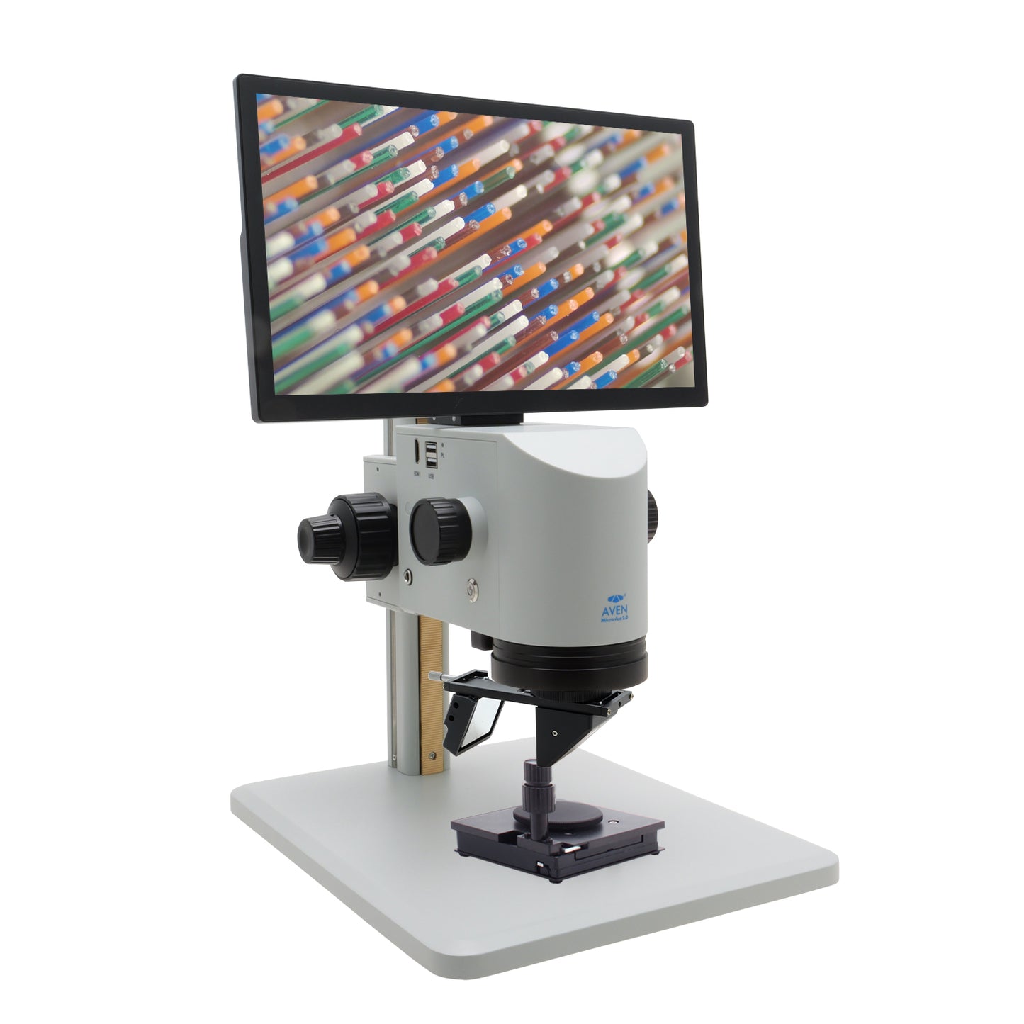 Aven Tools 26700-141-4793D MicroVue Microscope, Digital 20.7x ~ 133.4x