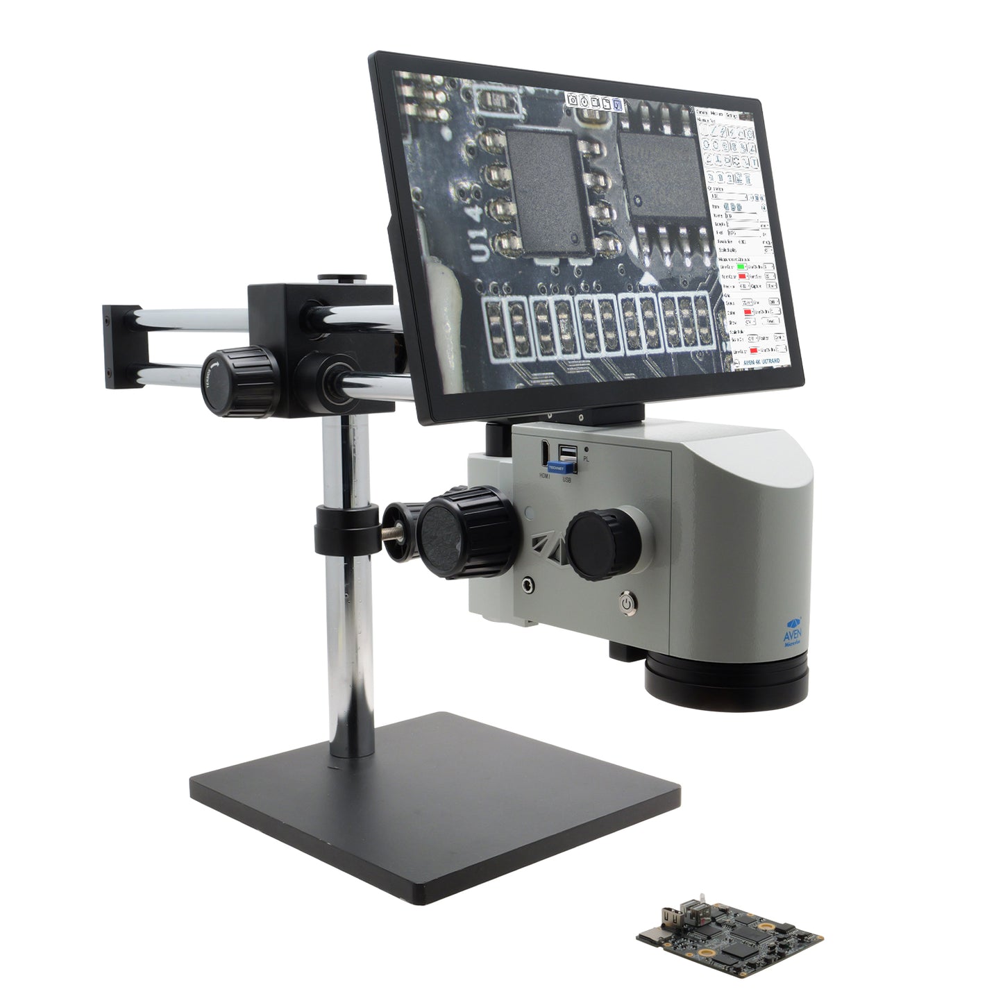Aven Tools 26700-141-534 MicroVue Microscope, Digital 20.7x ~ 133.4x