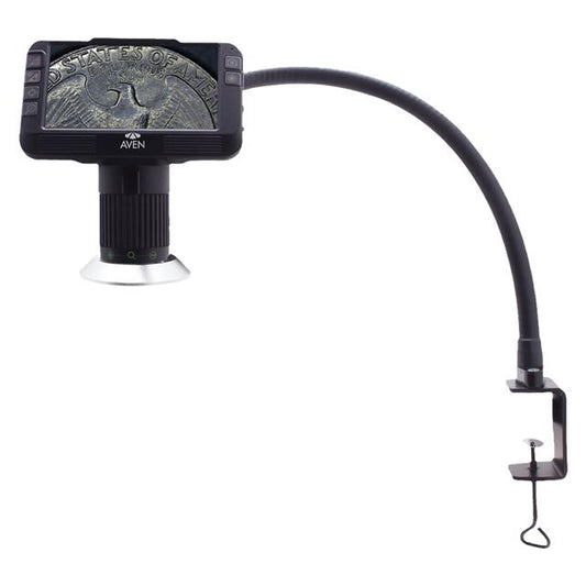 Aven Tools 26700-220-557D Mighty Scope Microscope, Digital 8x ~ 25x Optical, 40x ~ 120x Digital