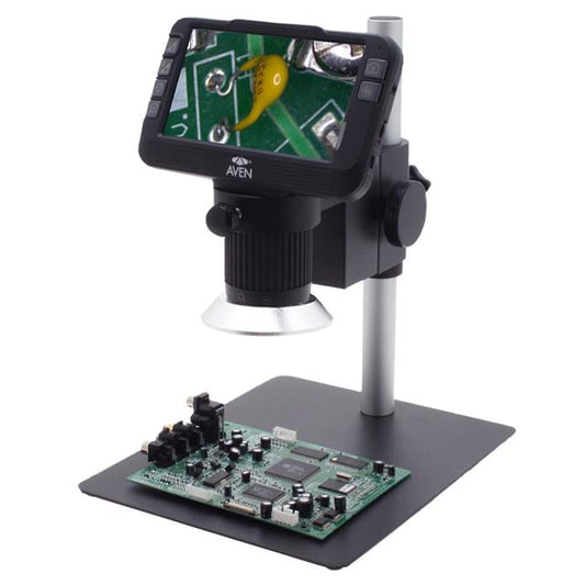 Aven Tools 26700-220-MNTD Mighty Scope Microscope, Digital 8x ~ 25x Optical, 40x ~ 120x Digital