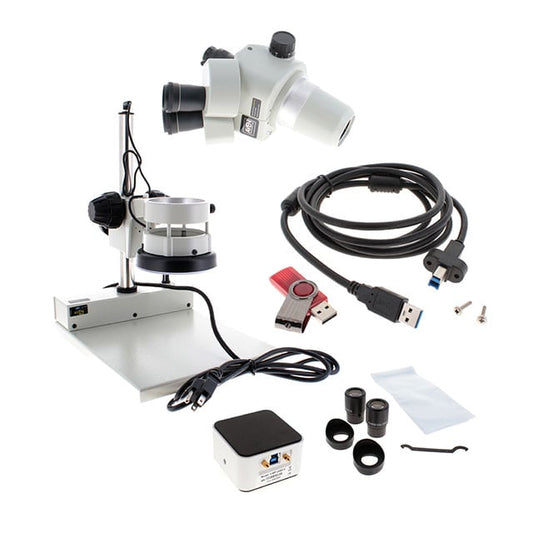 Aven Tools 26800B-383 SPZV-50 Microscope, Stereo Zoom (Trinocular) 6.75x ~ 50x