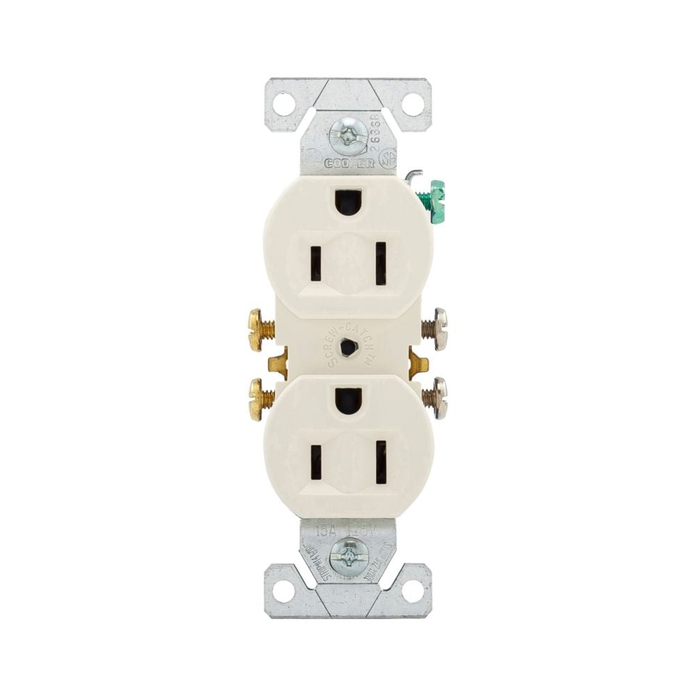 Eaton Wiring Devices 270LA 270 NEMA 5-15R Receptáculo, enchufes hembra 15A 125VCA