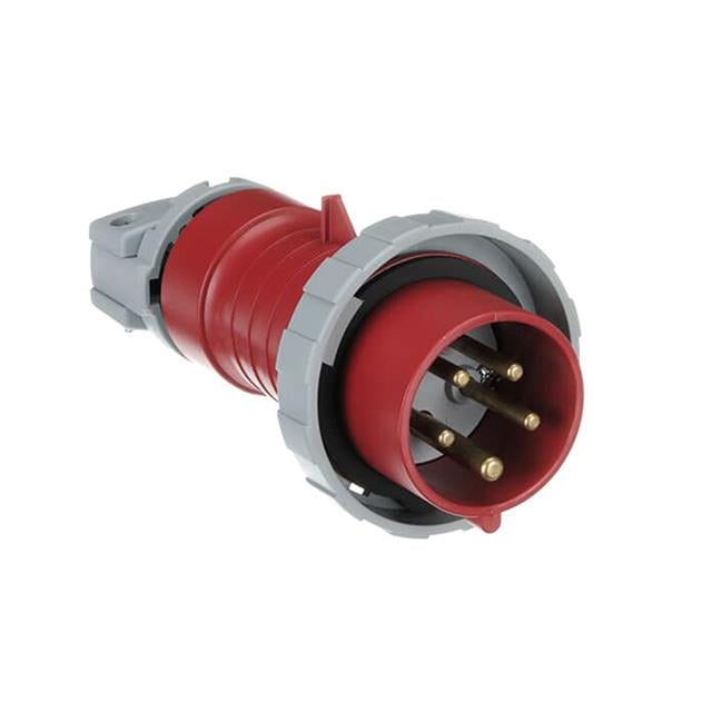 Amphenol Sine Systems Corp 2CMA100586R1000 Tough & Safe Pin y manguito (4P5W) Clavija de conexión, clavijas macho 16A 200/415V