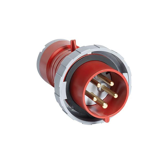 Amphenol Sine Systems Corp 2CMA100591R1000 Tough & Safe Pin y manguito (4P5W) Clavija de conexión, clavijas macho 32A 200/415V