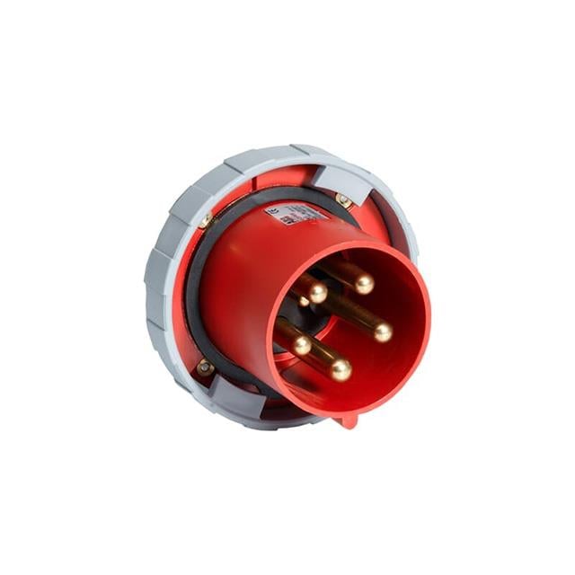 Amphenol Sine Systems Corp 2CMA100620R1000 Tough & Safe Pin y manguito (4P5W) Receptáculo, clavijas macho 63A 200/415V