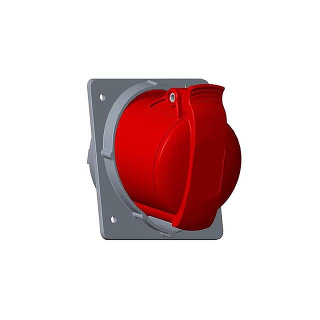 Amphenol Sine Systems Corp 2CMA104596R1000 Tough & Safe Pin y manguito (2P3W) Receptáculo, enchufes hembra 16A 200/250V