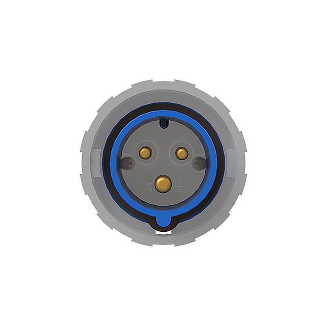 Amphenol Sine Systems Corp 2CMA166460R1000 Tough & Safe Pin y manguito (2P3W) Clavija de conexión, clavijas macho 16A 200/250V