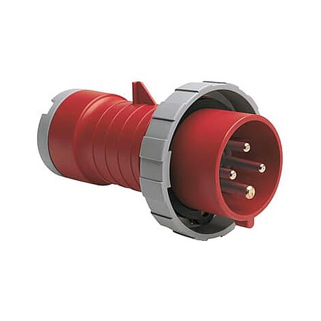 Amphenol Sine Systems Corp 2CMA166738R1000 Tough & Safe Pin y manguito (3P4W) Clavija de conexión, clavijas macho 32A 380/415V