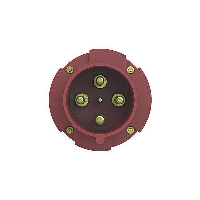 Amphenol Sine Systems Corp 2CMA166752R1000 Tough & Safe Pin y manguito (3P4W) Clavija de conexión, clavijas macho 63A 380/415V