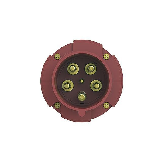 Amphenol Sine Systems Corp 2CMA166764R1000 Tough & Safe Pin y manguito (4P5W) Clavija de conexión, clavijas macho 63A 200/415V