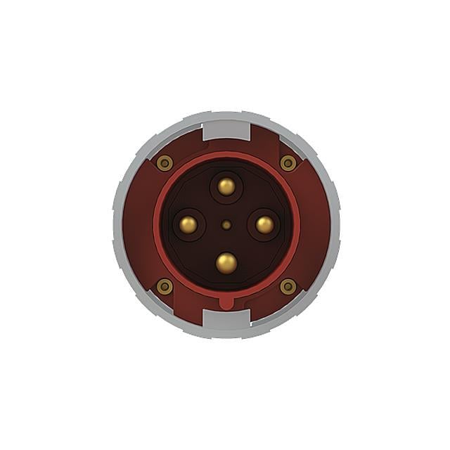 Amphenol Sine Systems Corp 2CMA166816R1000 Tough & Safe Pin y manguito (3P4W) Clavija de conexión, clavijas macho 125A 380/415V