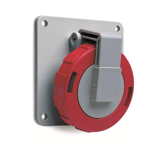 Amphenol Sine Systems Corp 2CMA166964R1000 Tough & Safe Pin y manguito (3P4W) Receptáculo, enchufes hembra 32A 380/415V