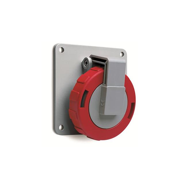 Amphenol Sine Systems Corp 2CMA166982R1000 Tough & Safe Pin y manguito (4P5W) Receptáculo, enchufes hembra 32A 200/415V