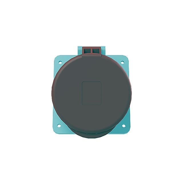 Amphenol Sine Systems Corp 2CMA167430R1000 Tough & Safe Pin y manguito (4P5W) Receptáculo, enchufes hembra 63A 200/415V