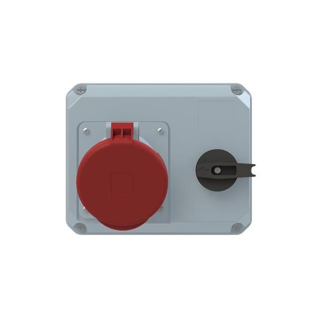 Amphenol Sine Systems Corp 2CMA167727R1000 Critical & Safe Pin y funda (3P5W) Receptáculo, enchufes hembra 63A 200/415V