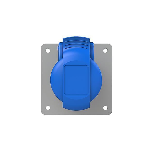 Amphenol Sine Systems Corp 2CMA193170R1000 Easy & Safe Pin y manguito (2P3W) Receptáculo, enchufes hembra 16A 200/250V