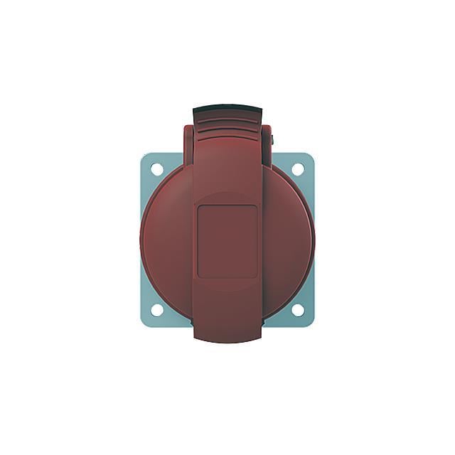 Amphenol Sine Systems Corp 2CMA193259R1000 Easy & Safe Pin y manguito (4P5W) Receptáculo, enchufes hembra 32A 200/415V
