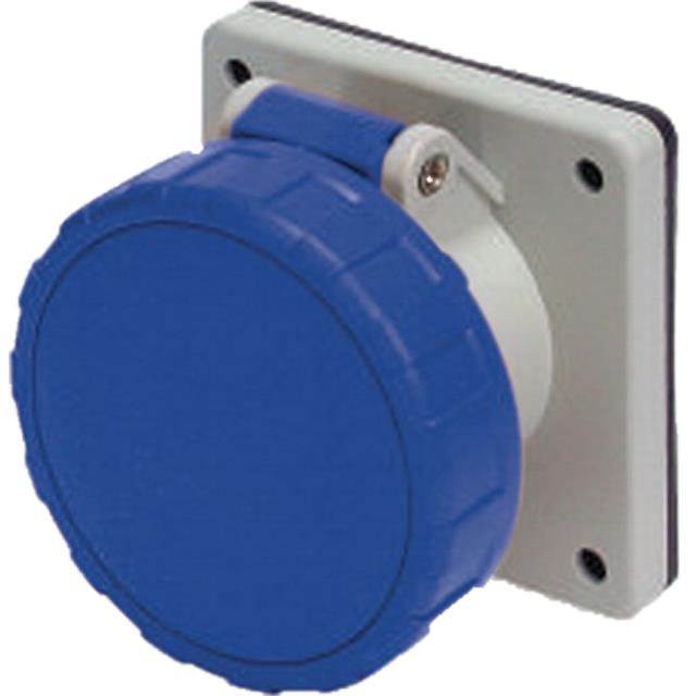 Scame 320R6W - Pin y manguito (2P3W) Receptáculo, enchufes hembra 20A 250V